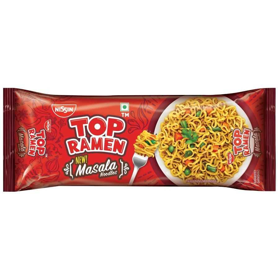 Top Ramen Masala Noodles - 240 Gm (8.46 Oz)