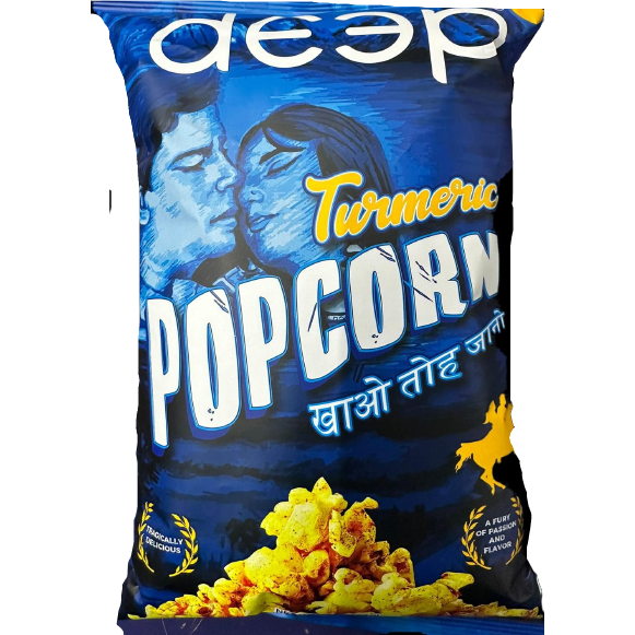 Deep Turmeric Popcorn - 5 Oz (140 Gm)