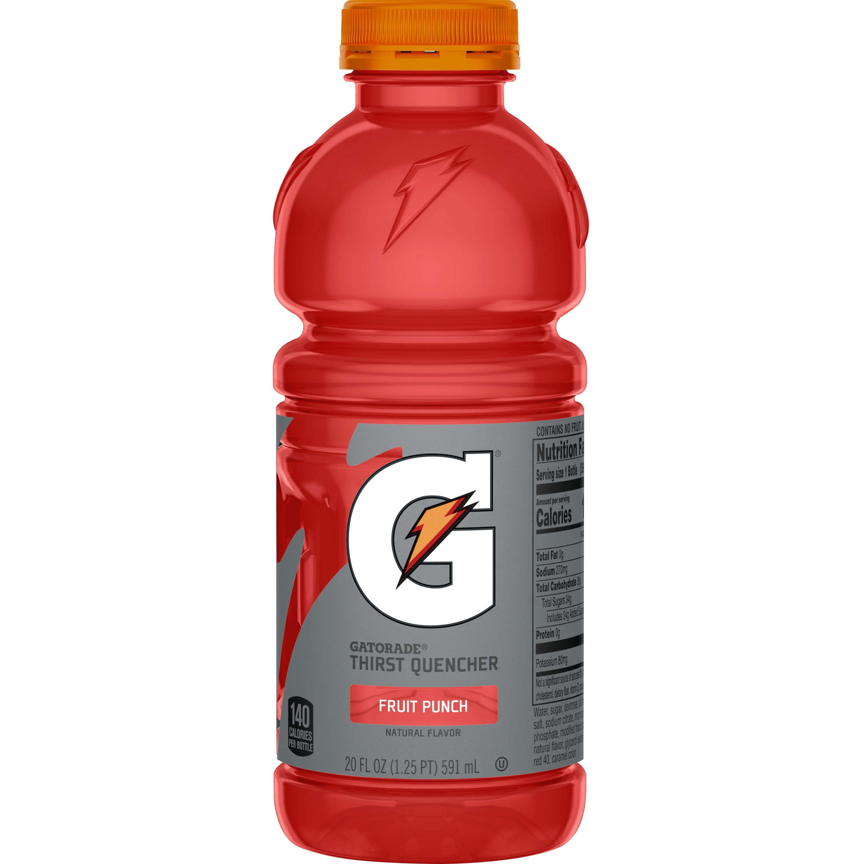 Gatorade Fruit Punch  Drink, 20 Fl Oz ( 591 Ml)