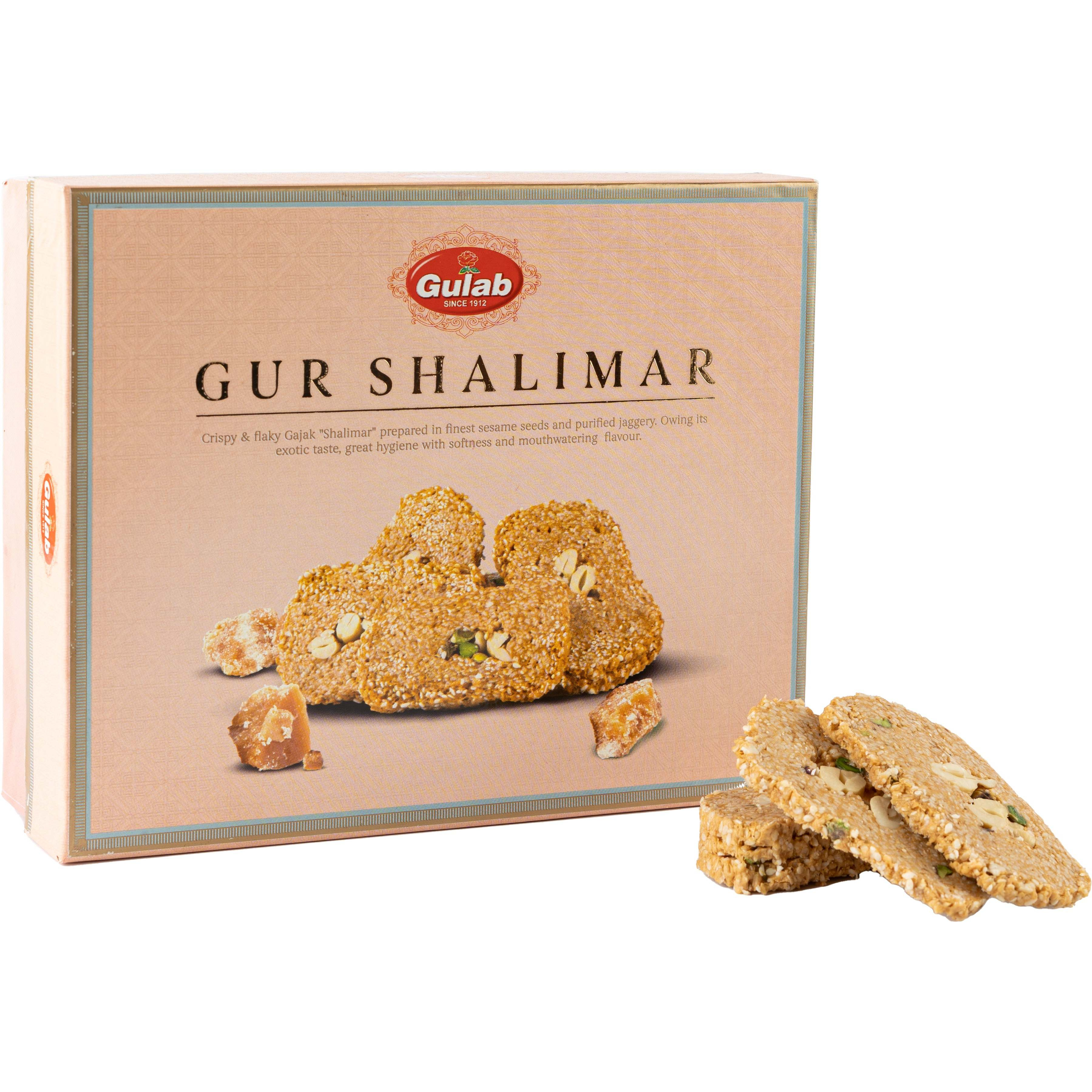 Gulab Gajjak Gur Shalimar - 400 Gm (1.3 Oz)