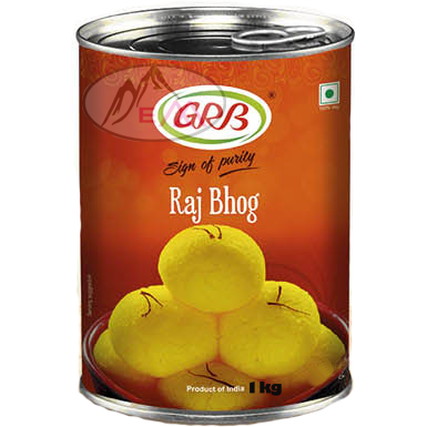 Case of 12 - Grb Raj Bhog Can - 1 Kg (2.2 Lb)