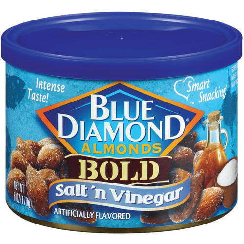 Blue Diamond Almonds Bold Salt' N Vinegar - 6 Oz (170 Gm)
