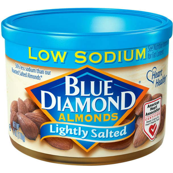 Blue Diamond Almonds Lightly Salted - 6 Oz (170 Gm) [50% Off]