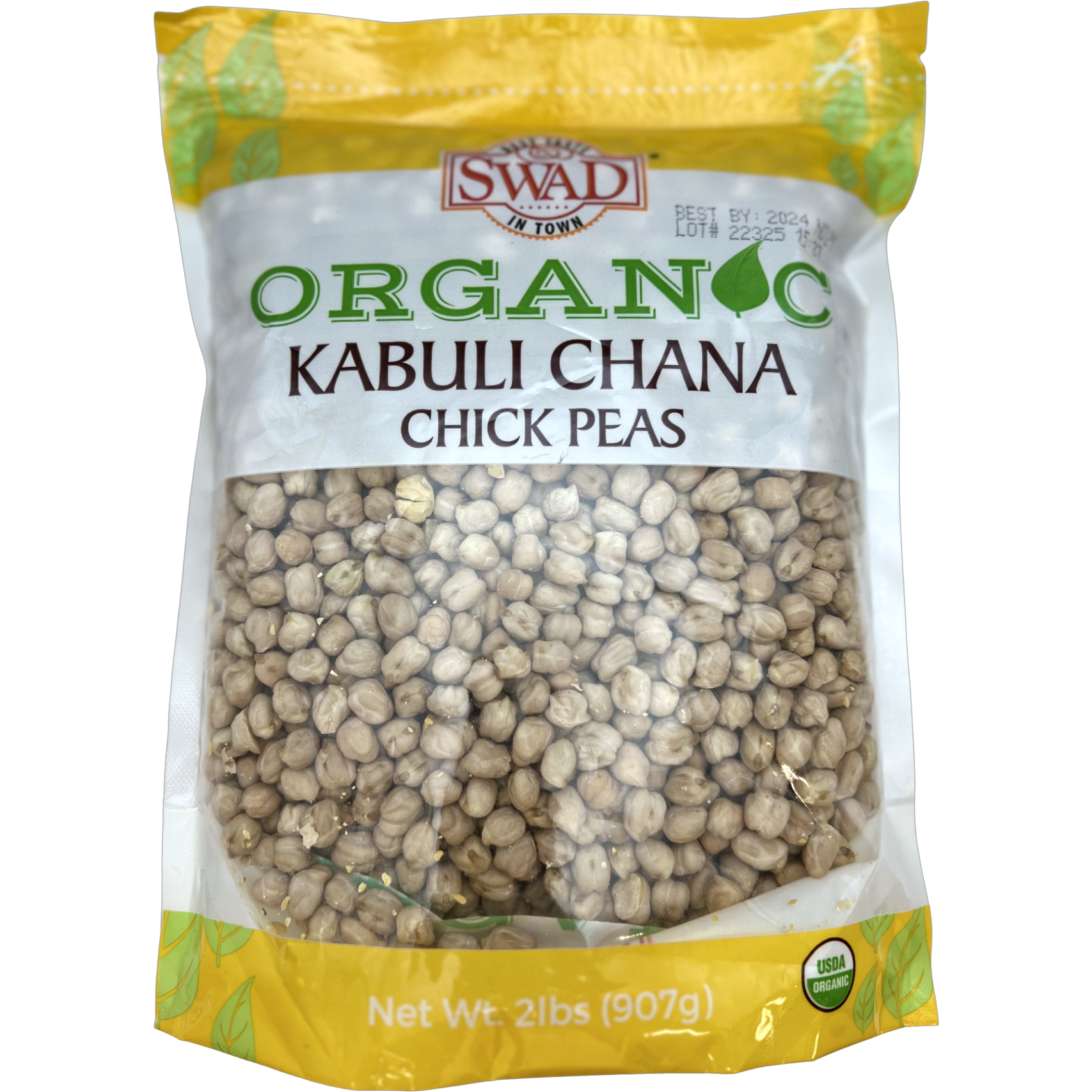 Swad Organic Kabuli Chana - 2 Lb (907 Gm)