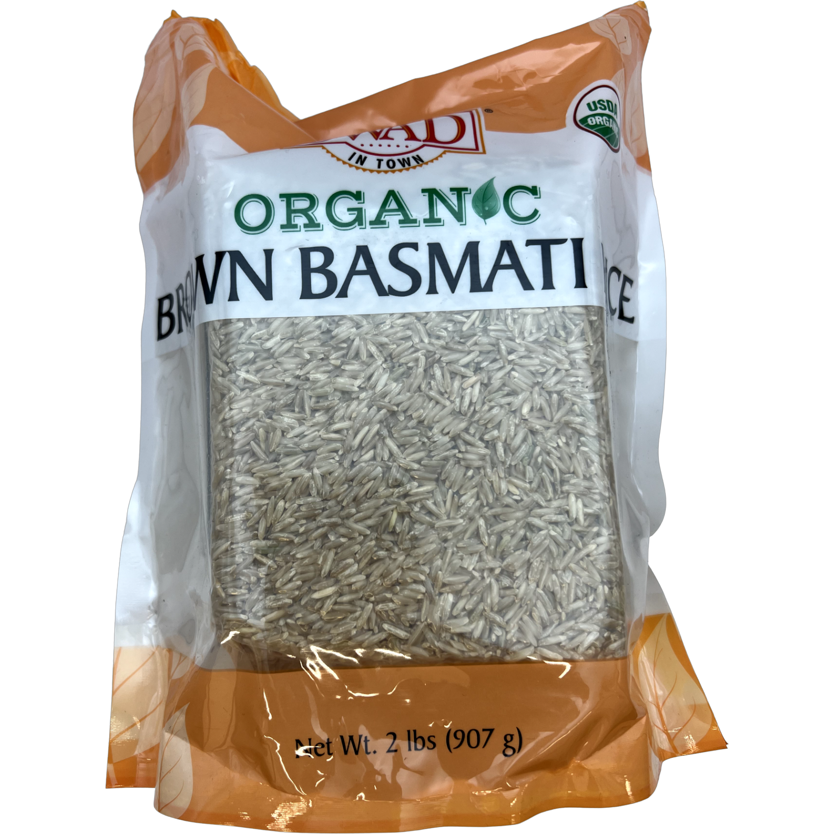 Swad Organic Brown Basmati Rice - 2 Lb (907 Gm)