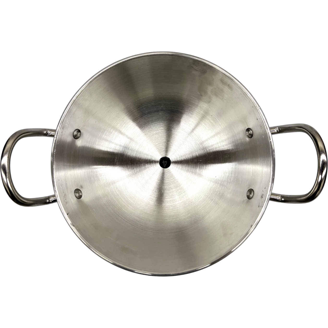 Super Shyne  Aluminum Karahi Wok - 9.25 In