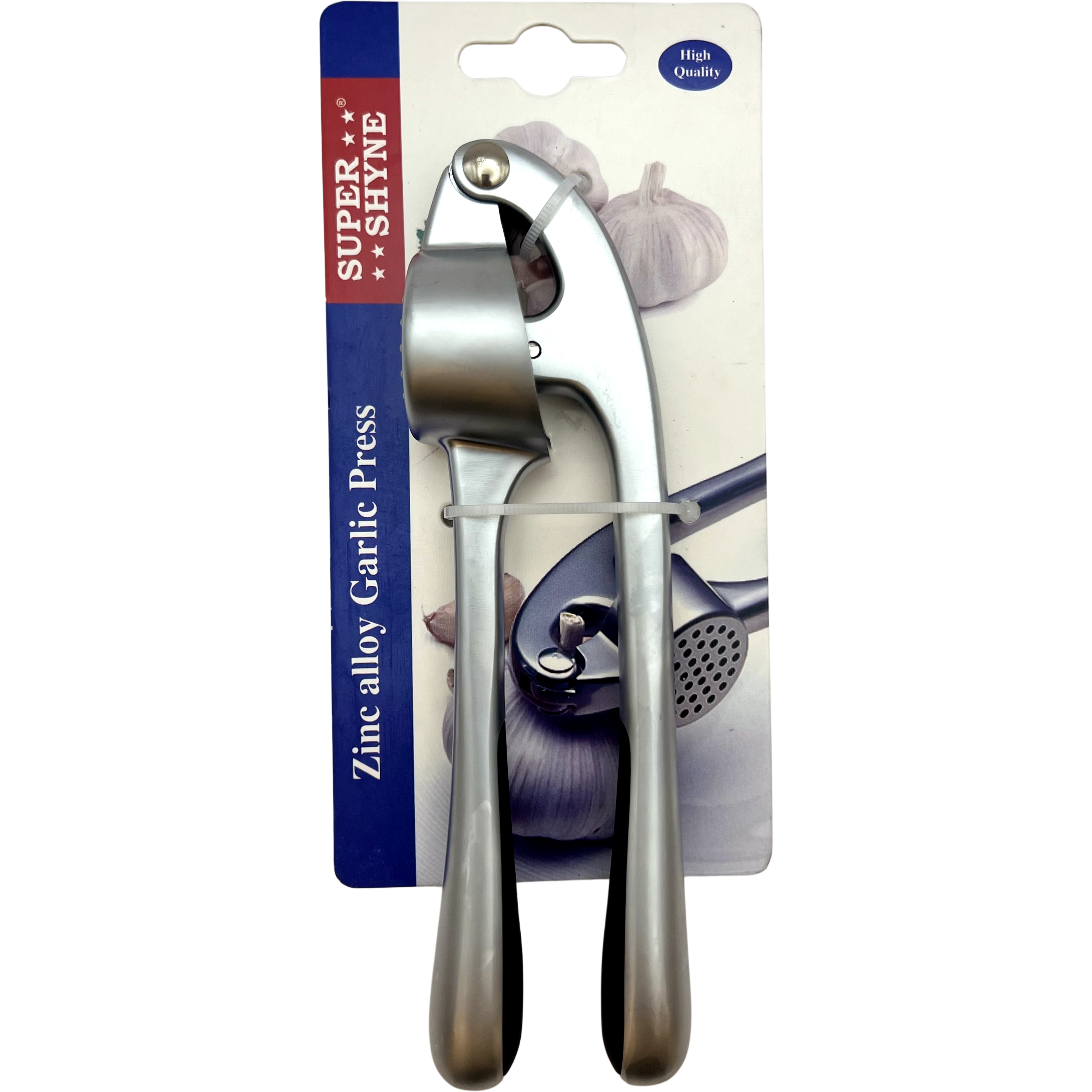 Case of 1 - Super Shyne Garlic Press