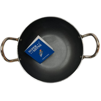 Case of 3 - Super Shyne Iron Karahi - 5.5 Inch