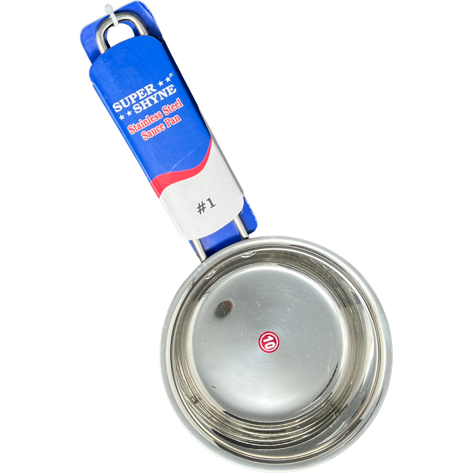 Case of 3 - Super Shyne Steel Sauce Pan - 6.25 Inch