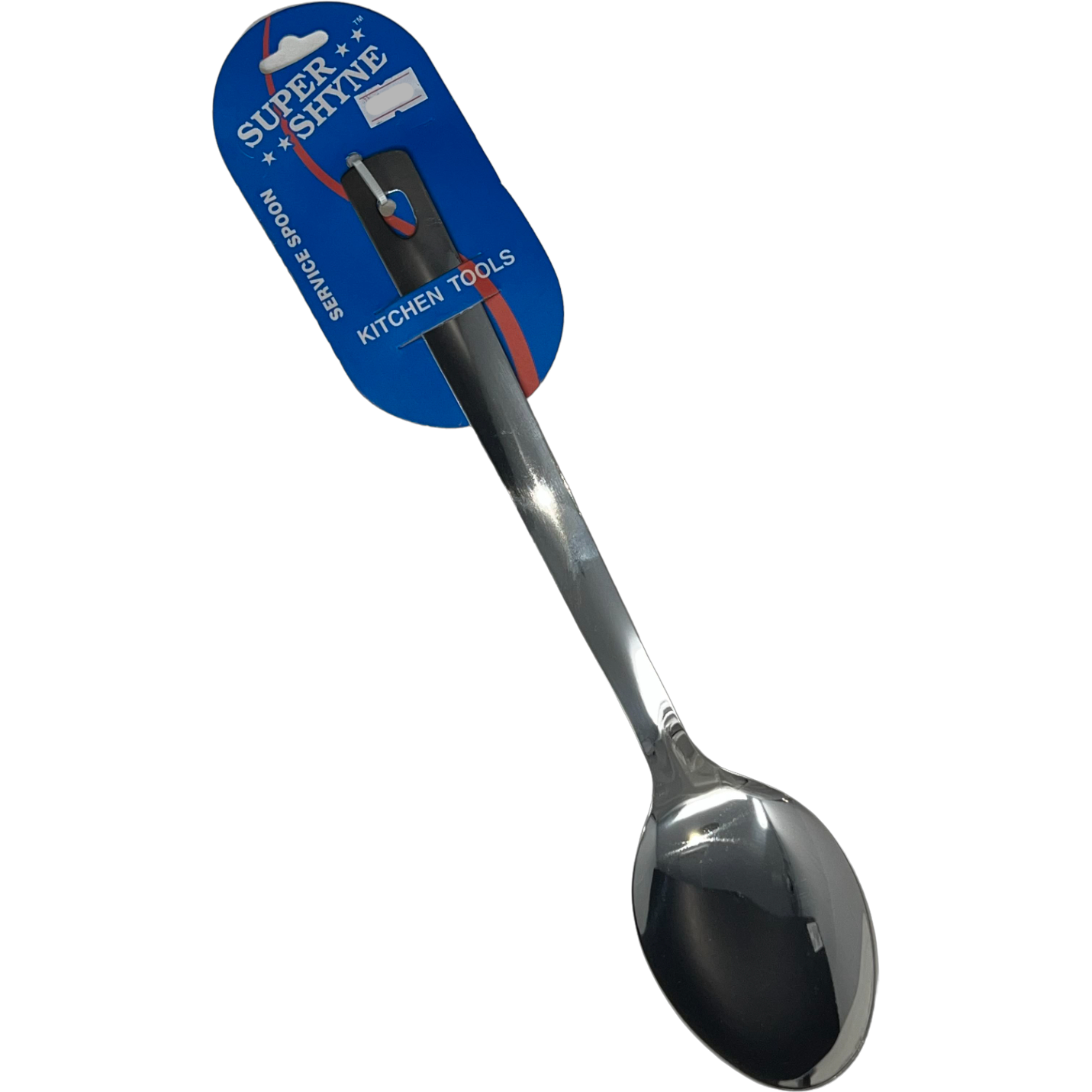 Case of 12 - Super Shyne Stainless Steel Long Serving Spoon