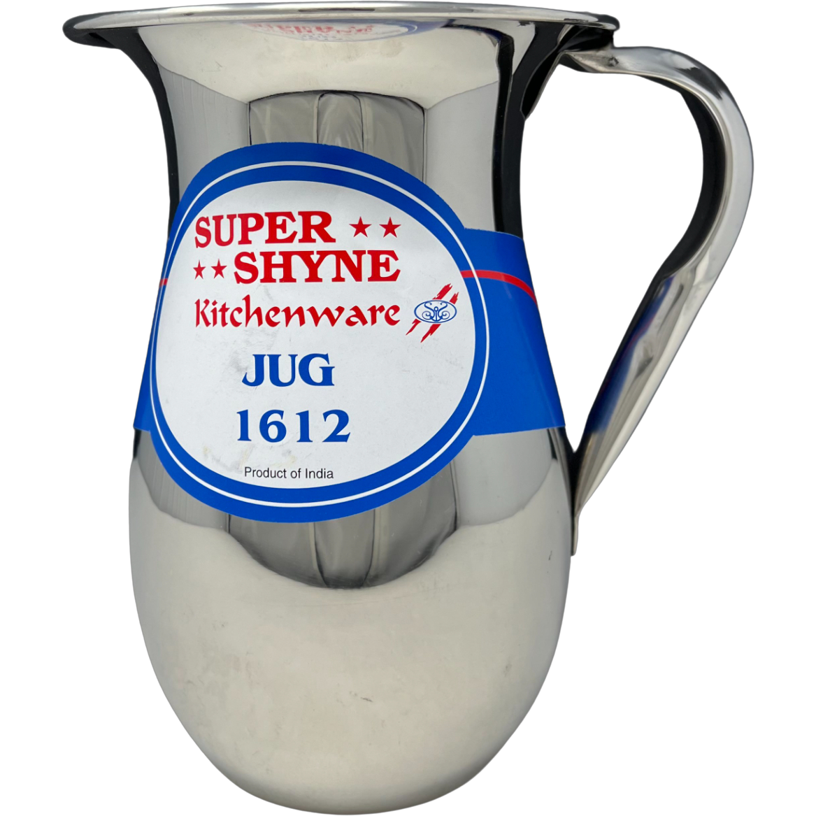 Case of 3 - Super Shyne Steel Jug No Lid