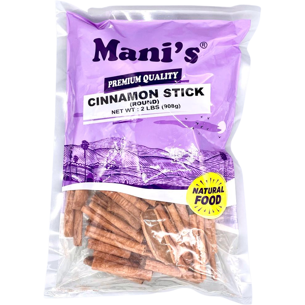 Mani's Cinnamon Sticks Round - 2 Lb (908 Gm)