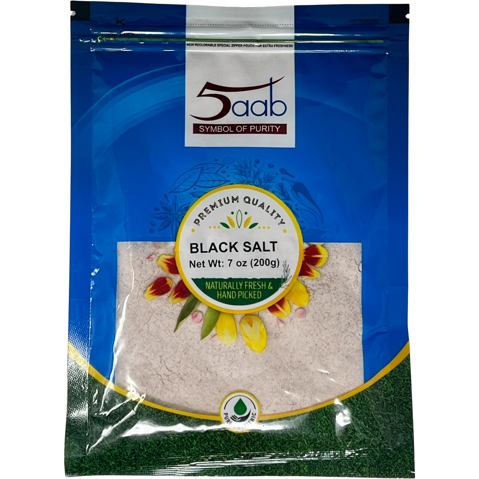 Case of 20 - 5aab Black Salt - 200 Gm (7 Oz)