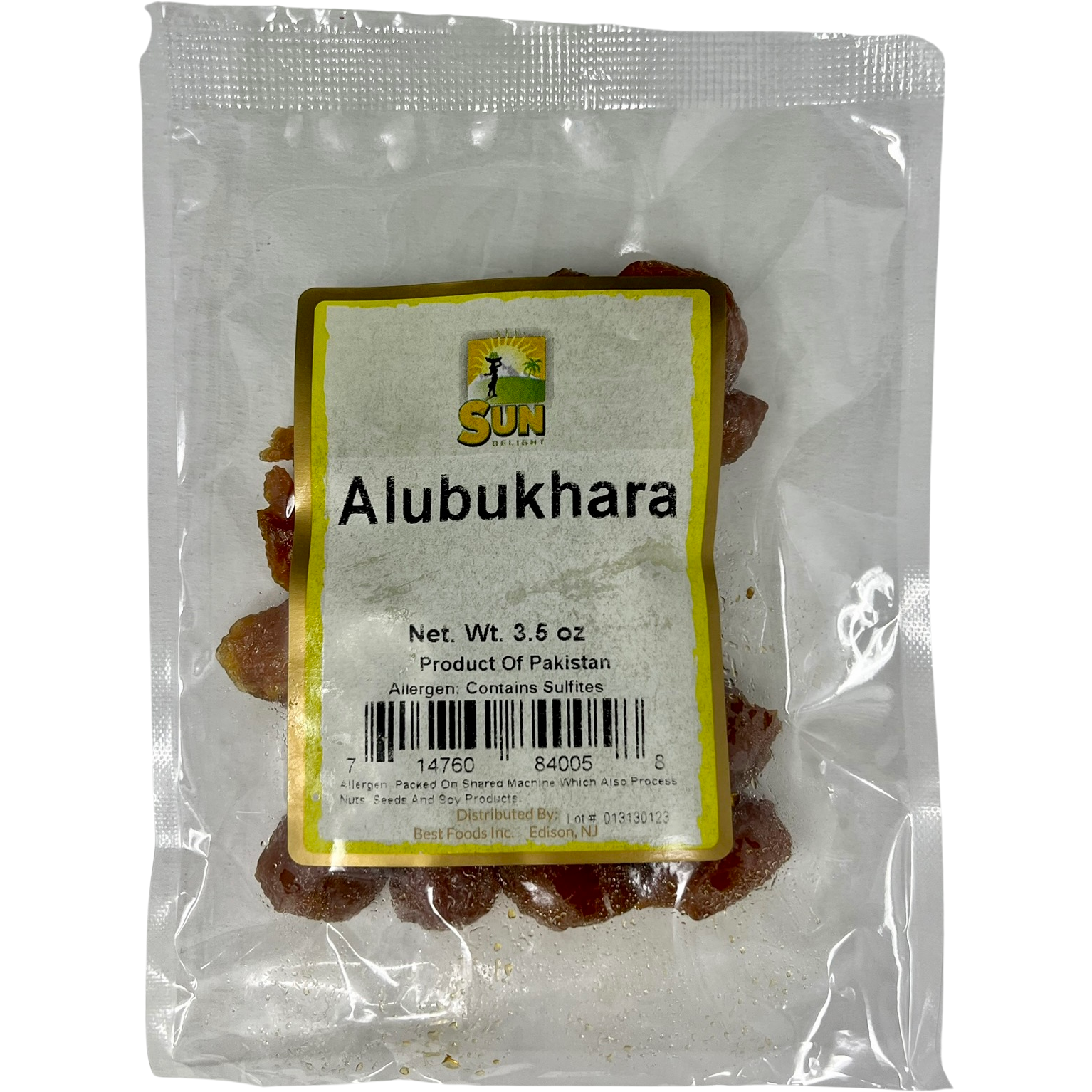 Sun Alubhukhara - 100 Gm (3.5 Oz)