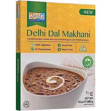 Ashoka Delhi Dal Makhani Vegan Ready to Eat - 10 Oz (280 Gm)