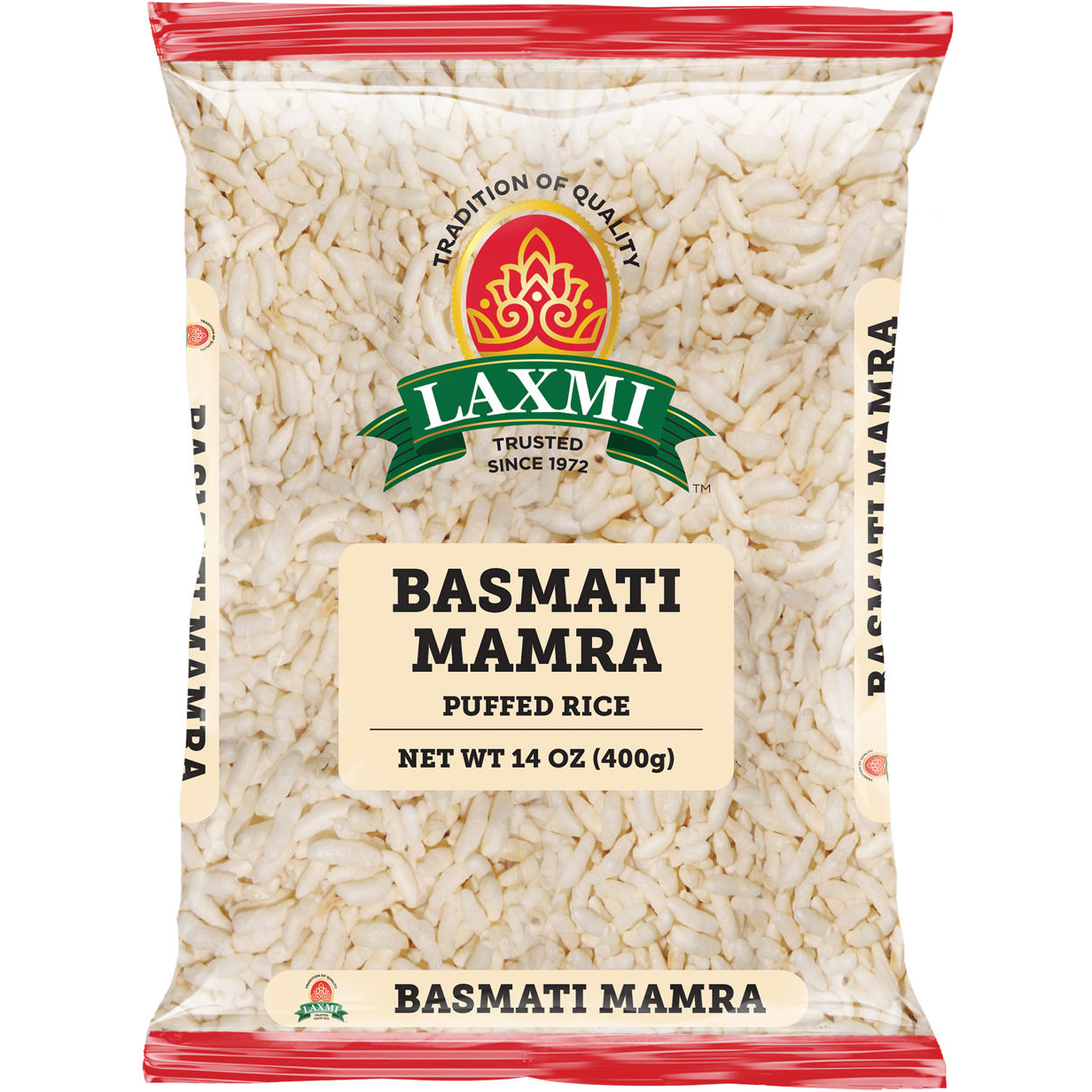 Laxmi Mamra Basmati Puffed Rice - 400 Gm (14 Oz)