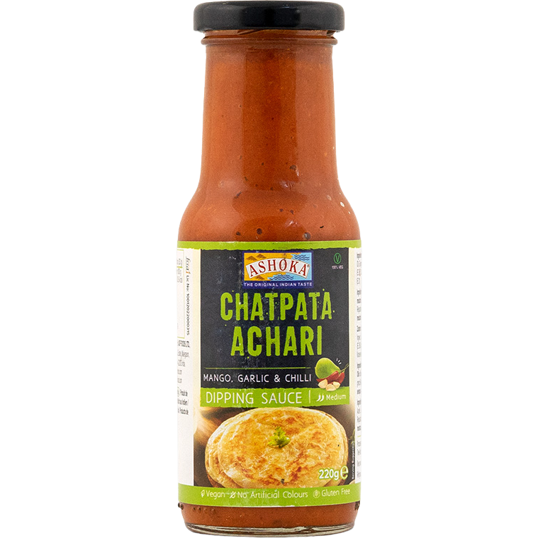 Case of 12 - Ashoka Chatpata Achari Dipping Sauce - 220 Gm (7.75 Oz)