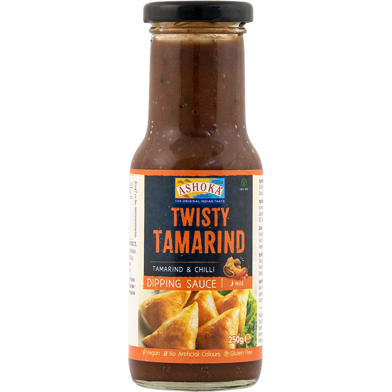 Case of 12 - Ashoka Twisty Tamarind Dipping Sauce - 250 Gm (8.8 Oz)