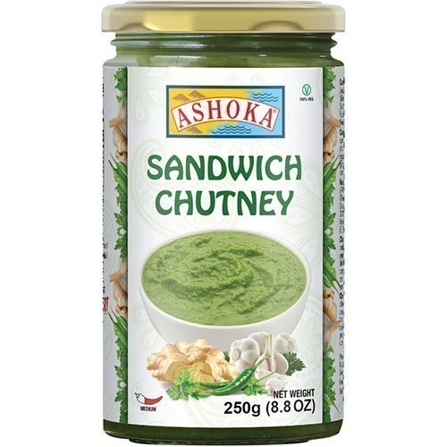 Case of 6 - Ashoka Sandwich Chutney - 250 Gm (8.8 Oz)