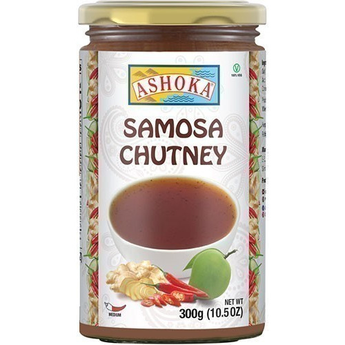 Case of 6 - Ashoka Samosa Chutney - 300 Gm (10.6 Oz) [50% Off]