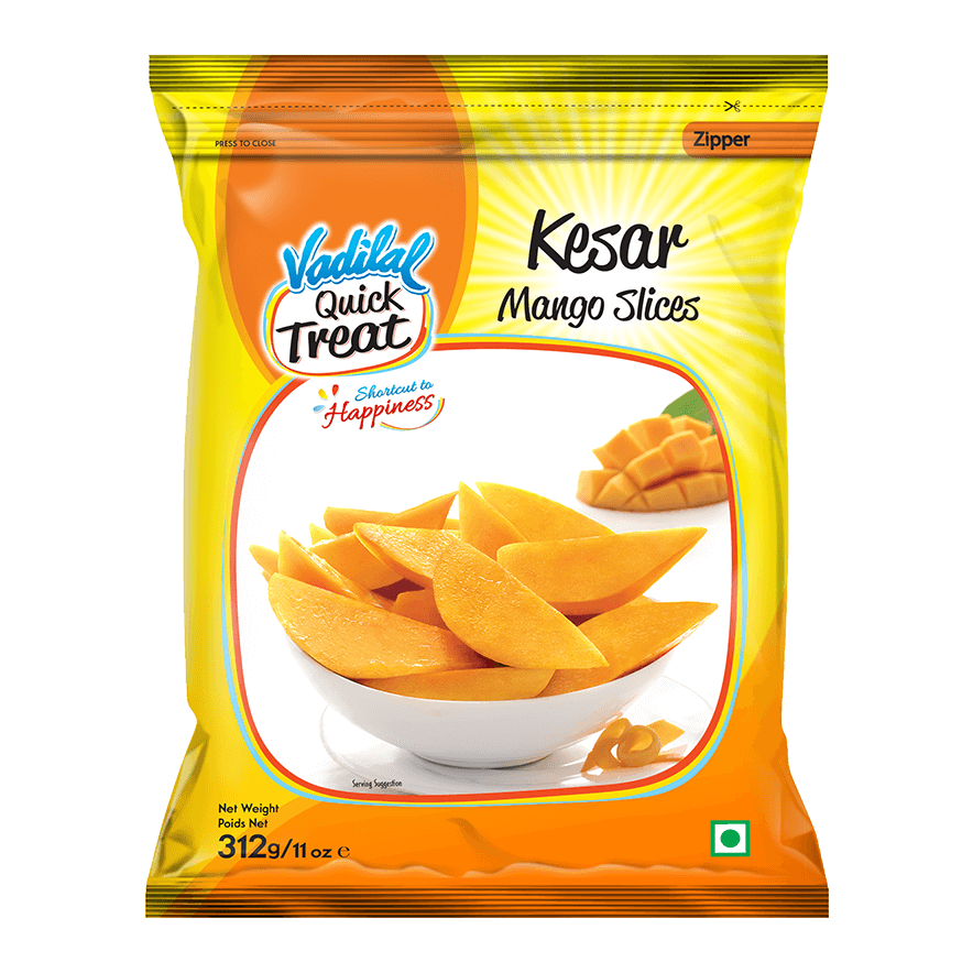 Vadilal Kesar Mango Slice - 312 Gm (11 Oz)