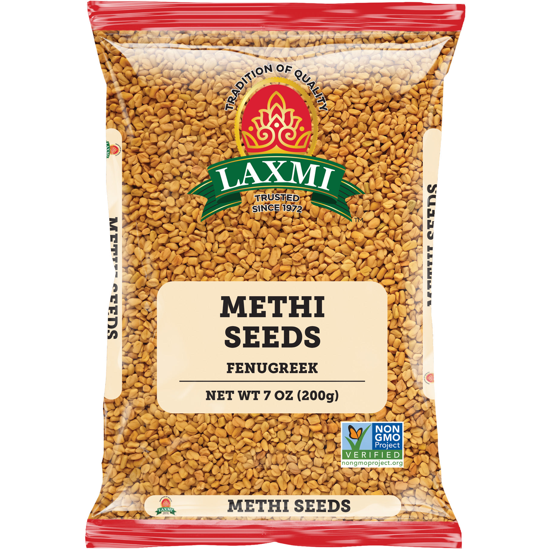 Laxmi Methi Fenugreek Seeds - 7 Oz (200 Gm)