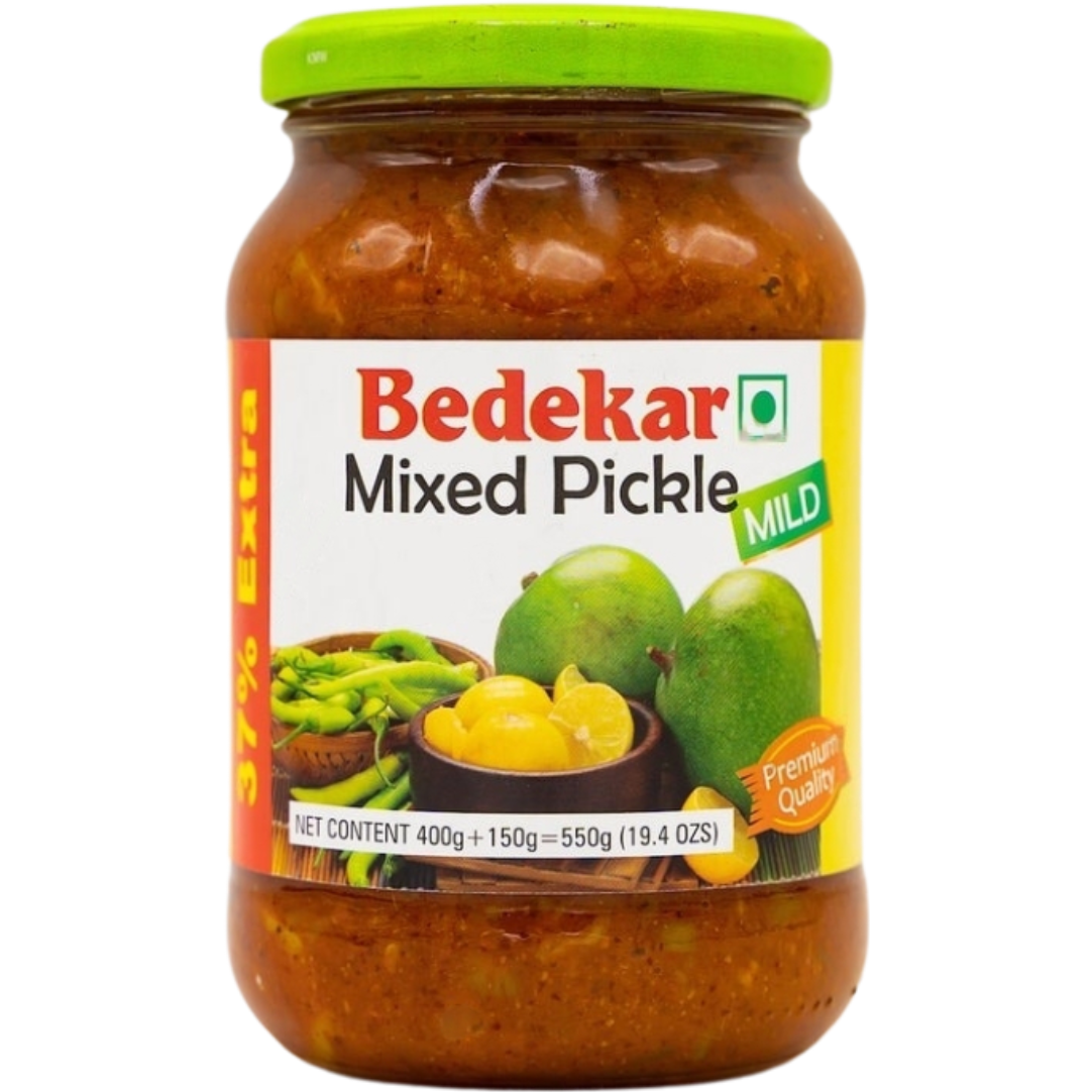 Bedekar Mixed Pickle Mild - 400 Gm (14 Oz)