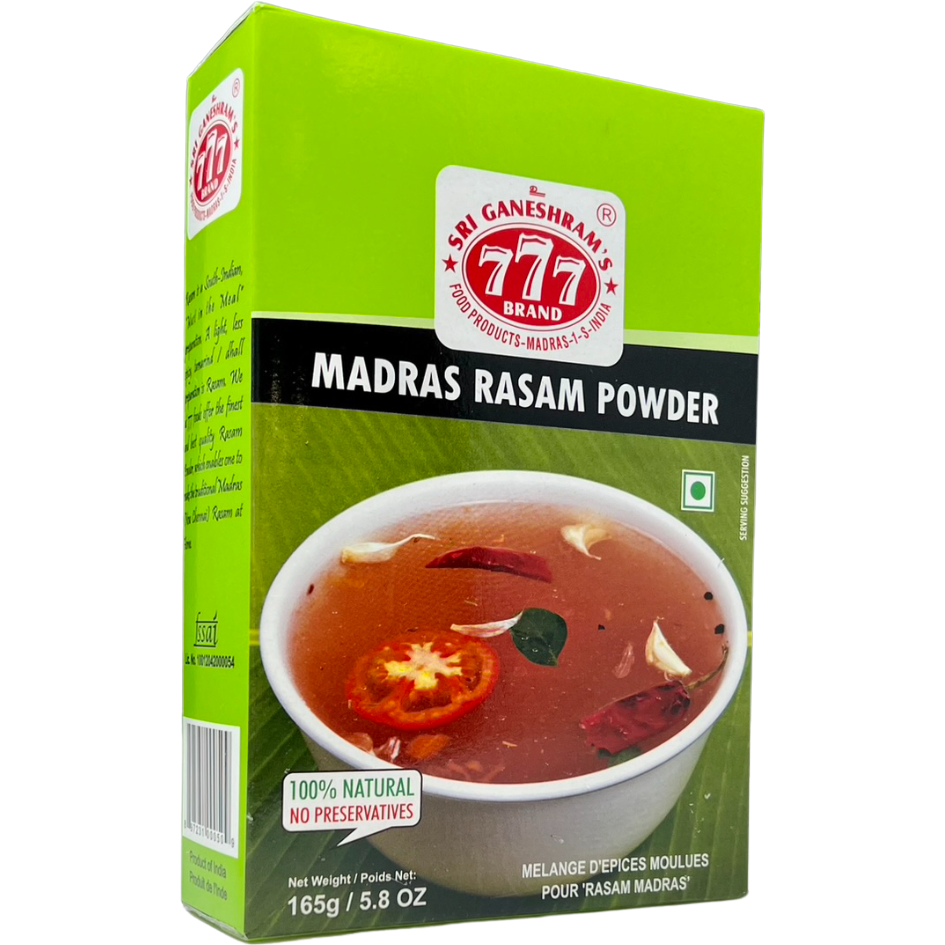 Case of 40 - 777 Brand Madras Rasam Powder - 165 Gm (5.8 Oz)