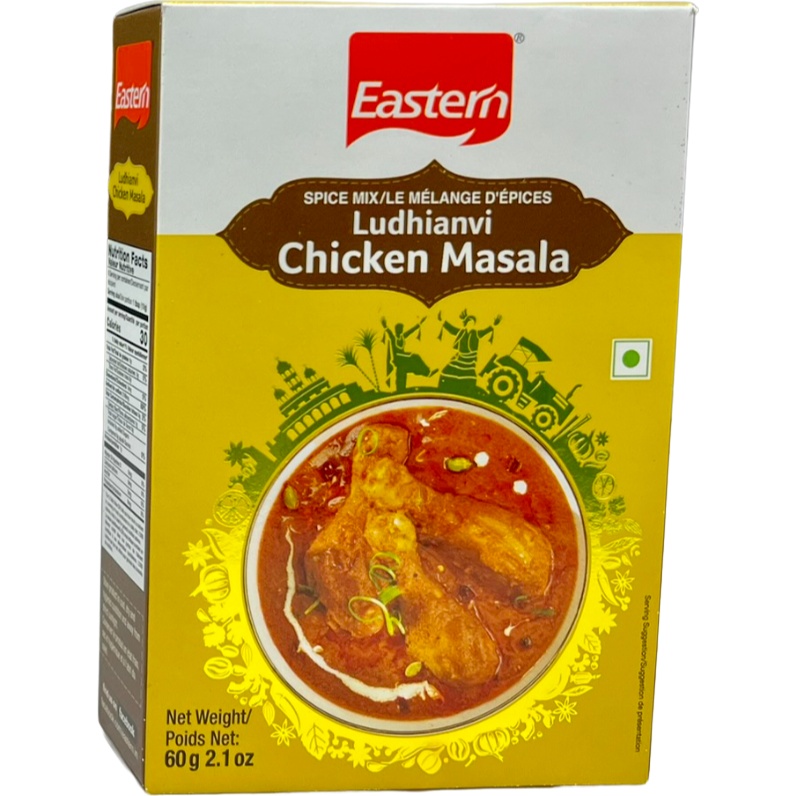 Case of 12 - Eastern Ludhianvi Chicken Masala - 60 Gm (2.1 Oz)