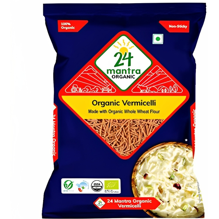 Case of 30 - 24 Mantra Organic Vermicelli - 400 Gm (14 Oz) [50% Off]