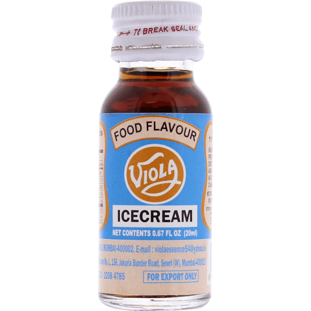 Viola Food Flavor Essence Icecream - 20 Ml (0.67 Fl Oz)