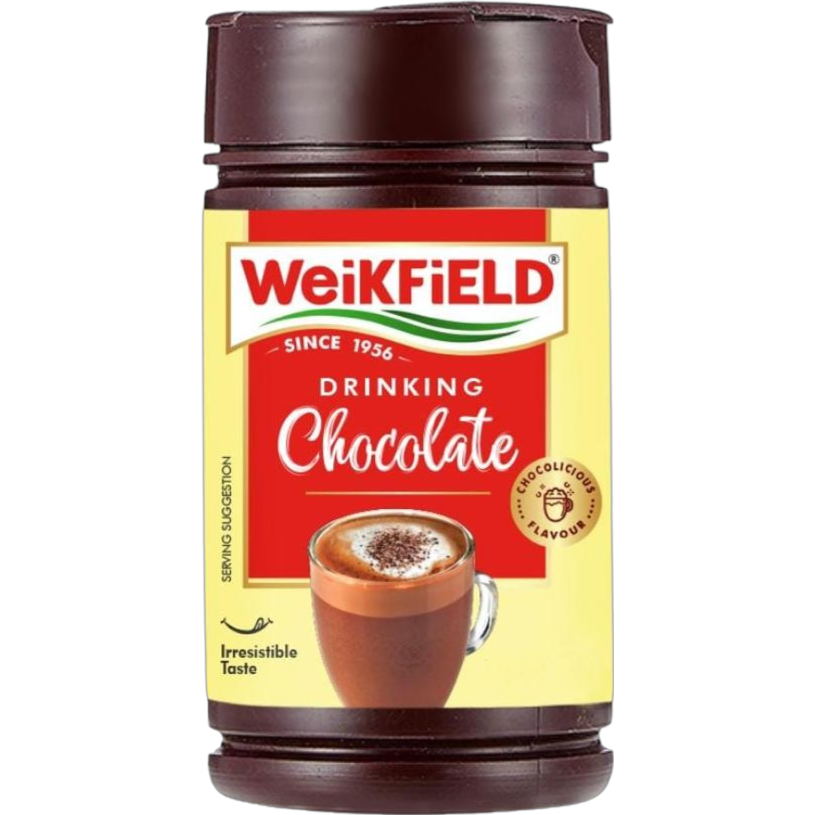 Case of 12 - Weikfield Drinking Chocolate - 500 Gm (17.6 Oz)