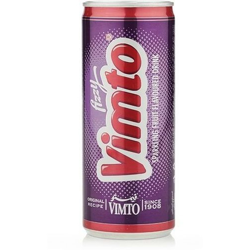 Case of 12 - Vimto Sparkling Carbonated Flavoured Drink - 250 Ml (8.45 Fl Oz) [Fs]