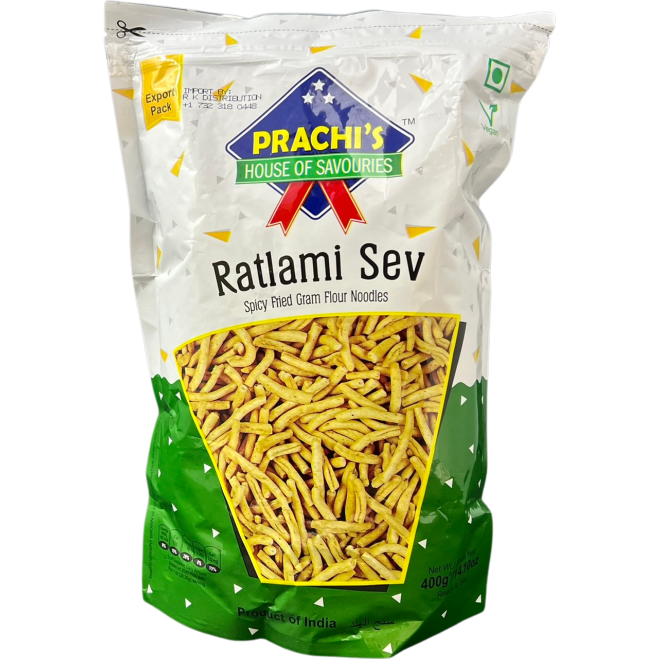 Prachi's Ratlami Sev - 400 Gm (14.10 Oz)
