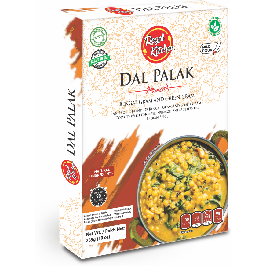 Regal Kitchen Dal Palak - 285 Gm (10 Oz)