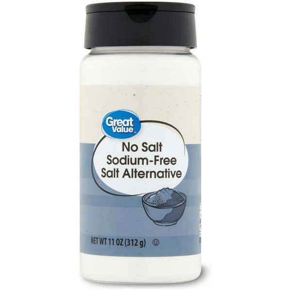 Great Value No Salt Sodium Free Salt Alternative - 312 Gm (11 Oz) [50% Off]