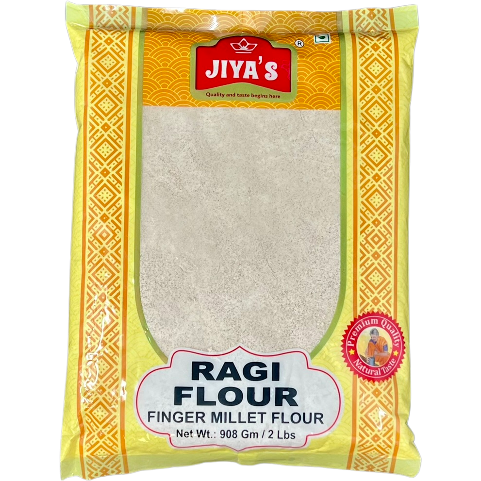 Jiya's Ragi Flour - 908 Gm (2 Lb)