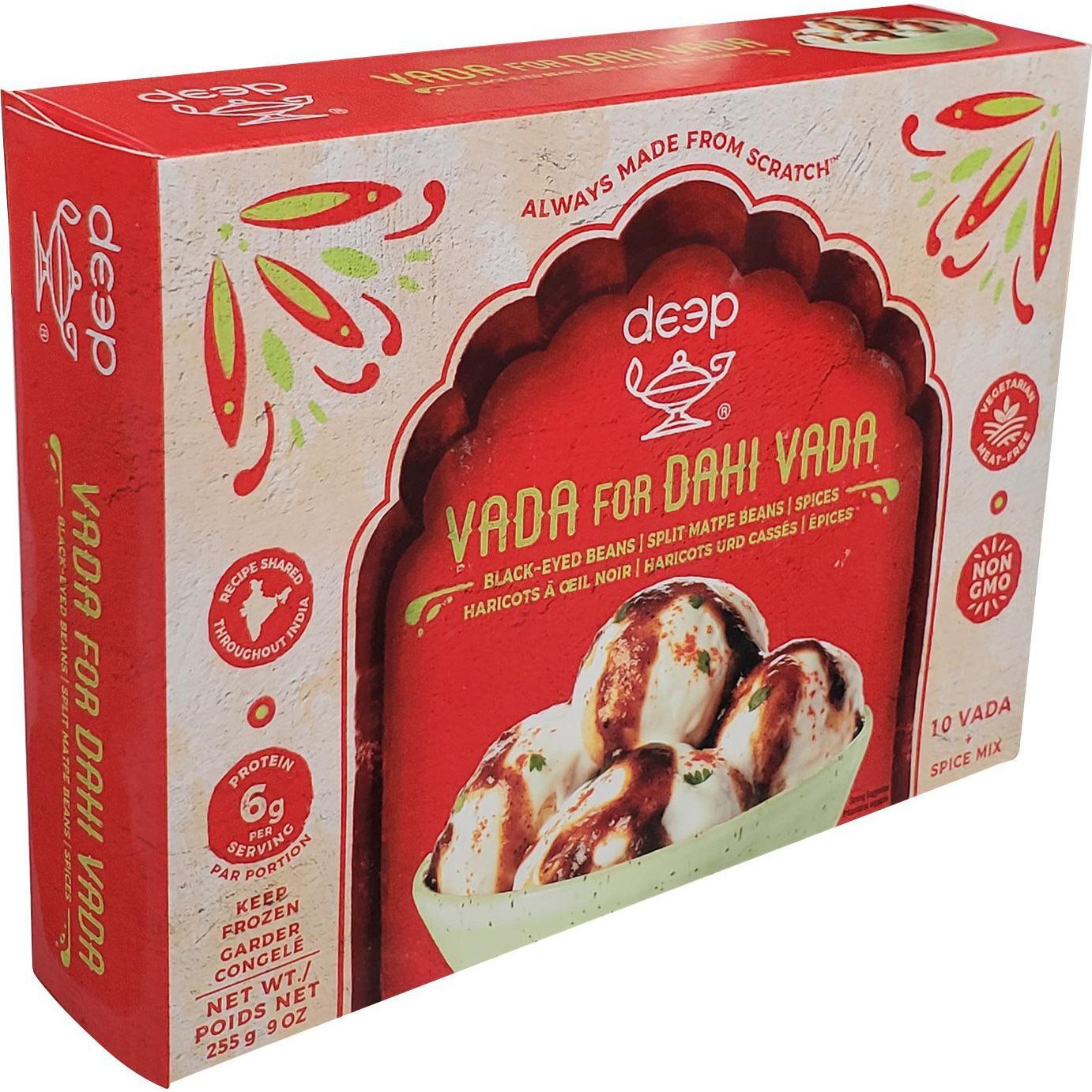 Deep 10 Vada For Dahi Vada - 9 Oz (255.14 Gm)