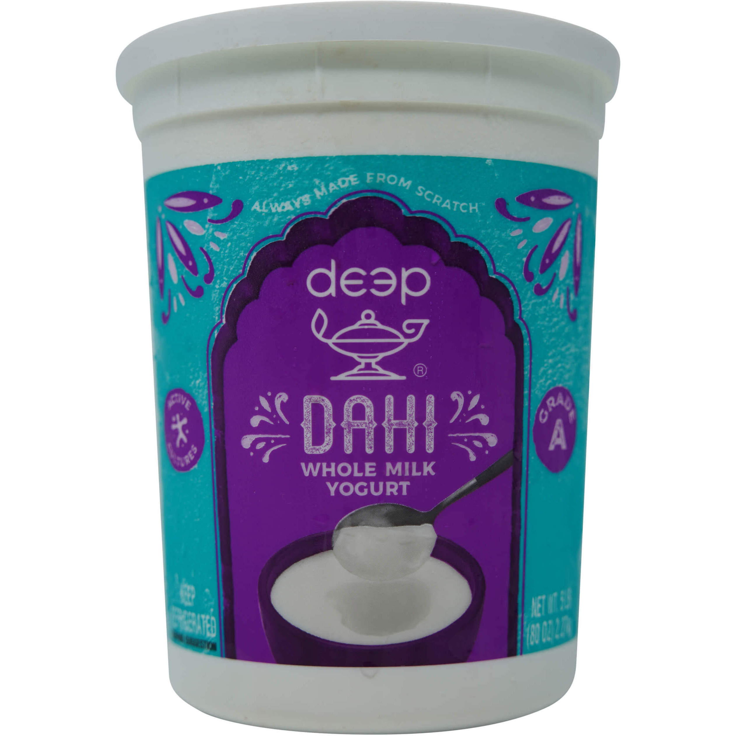 Deep Dahi Whole Milk Yogurt - 5 Lb (2.2 Kg)