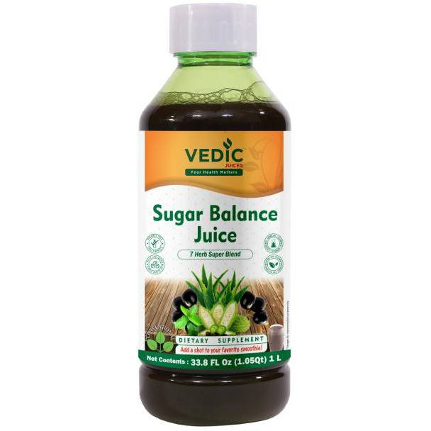 Vedic Sugar Balance Juice - 1 L (33.8 Fl Oz)