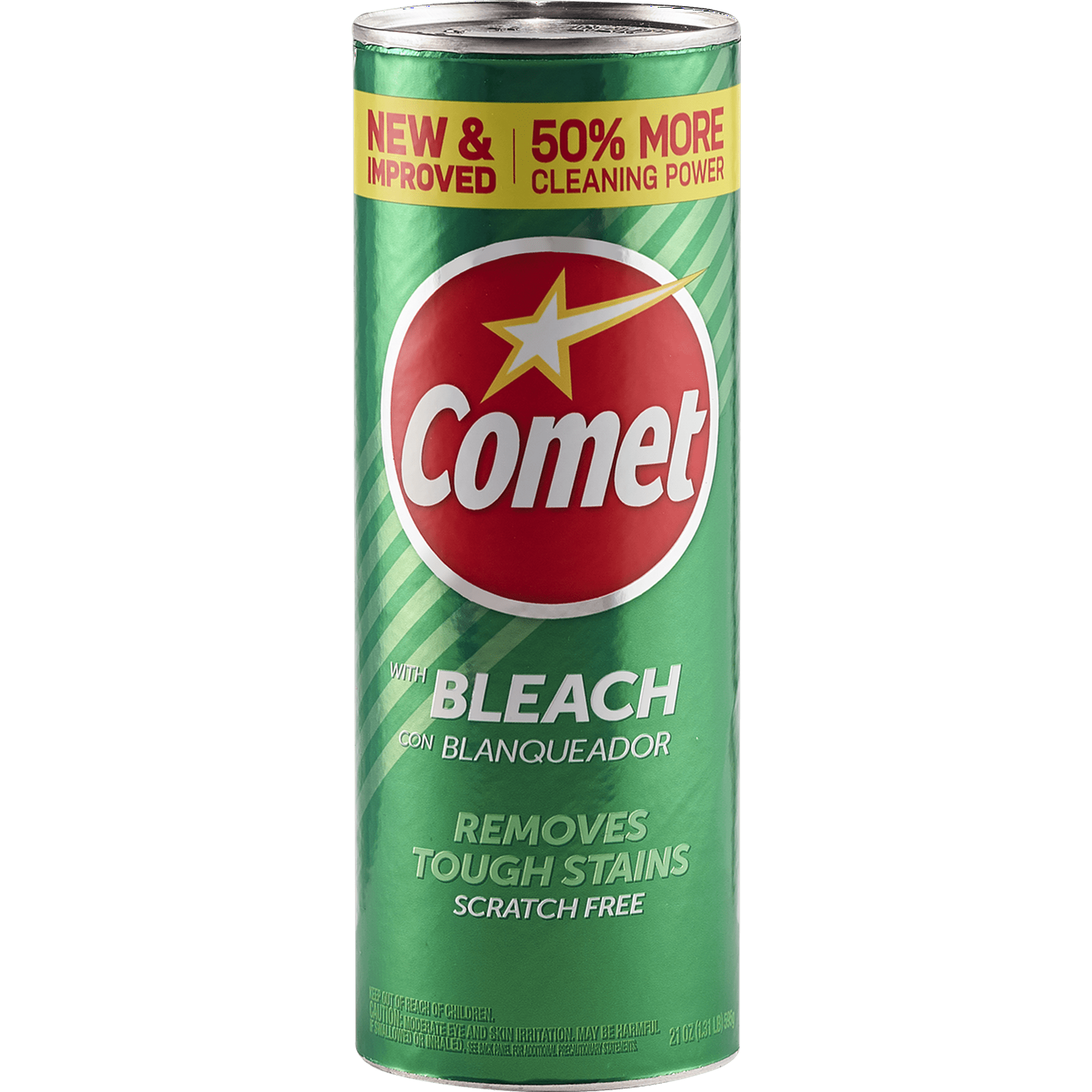 Case of 1 - Comet Cleanser With Bleach - 1.31 Lb (21 Oz)