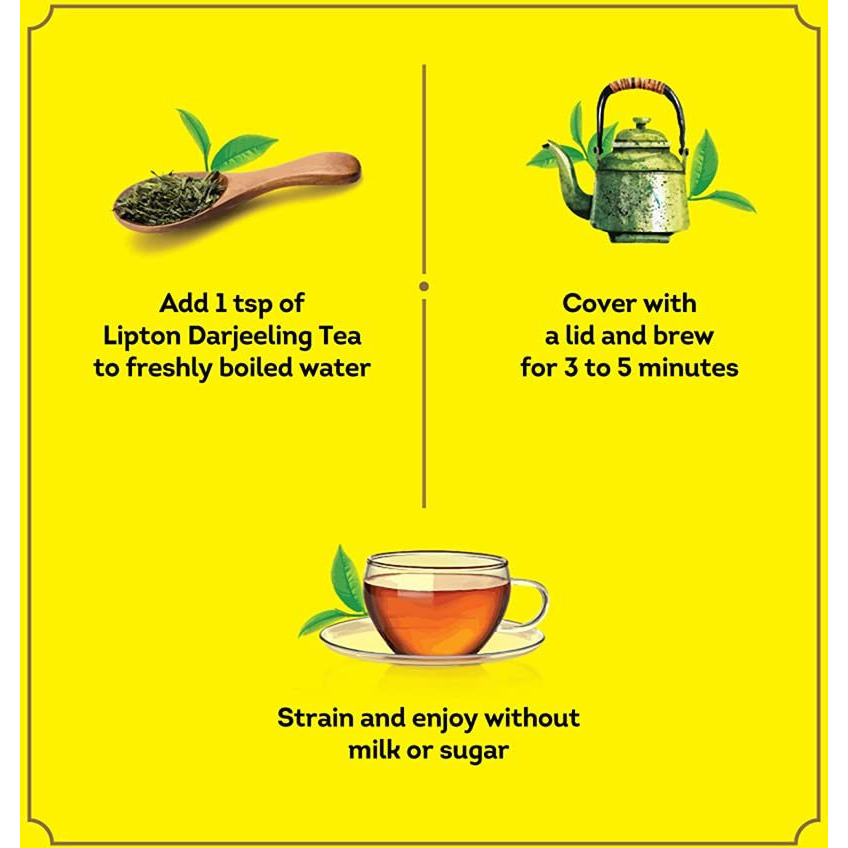 Lipton Darjeeling Long Leaf Tea - 500 Gm (17.63 Oz)
