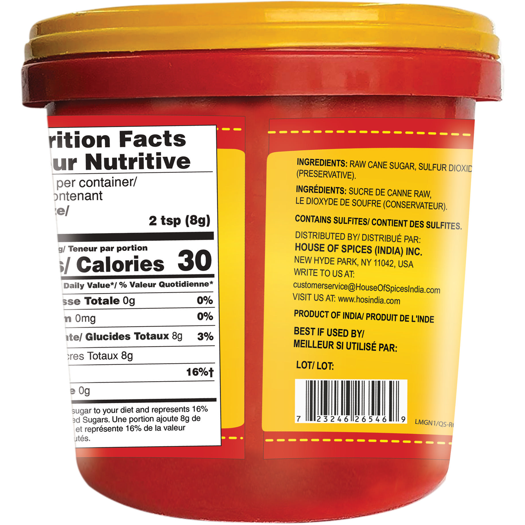 Laxmi Desi Jaggery - 2 Kg (4.4 Lb)