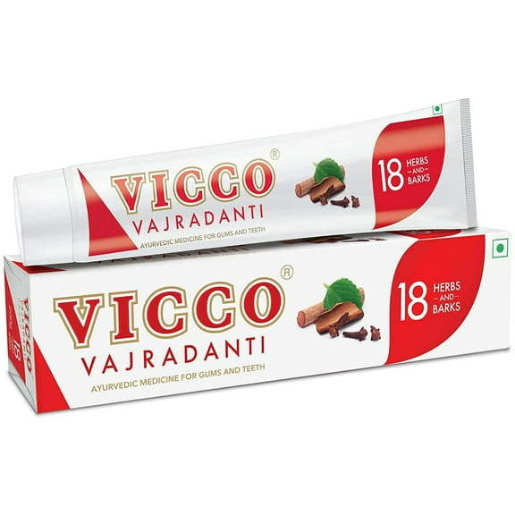 Vicco Vajradanti Herbal Toothpaste - 7 Oz (200 Gm)