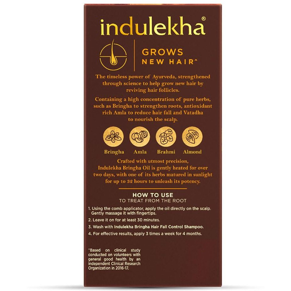 Indulekha Bringha Oil - 100 Ml (3.38 Fl Oz)