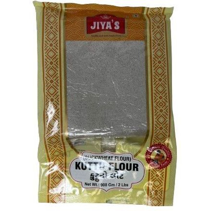 Case of 20 - Jiya's Buckwheat Kuttu Flour - 908 Gm (2 Lb) [Fs]