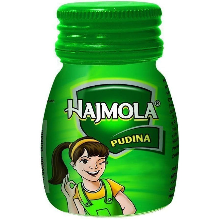 Case of 72 - Dabur Hajmola Pudina - 66 Gm (2.3 Oz)