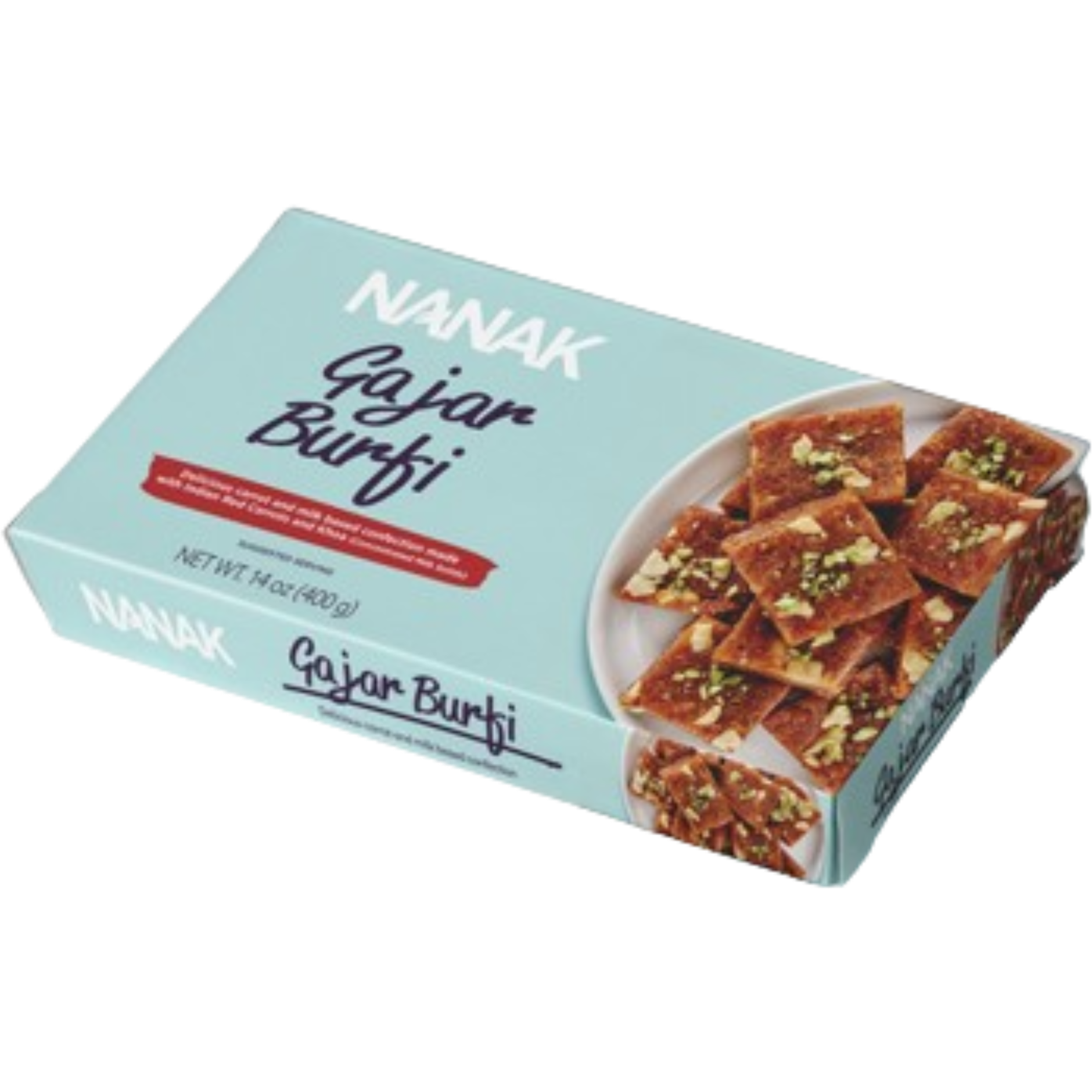 Nanak Gajar Burfi - 400 Gm (14 Oz)