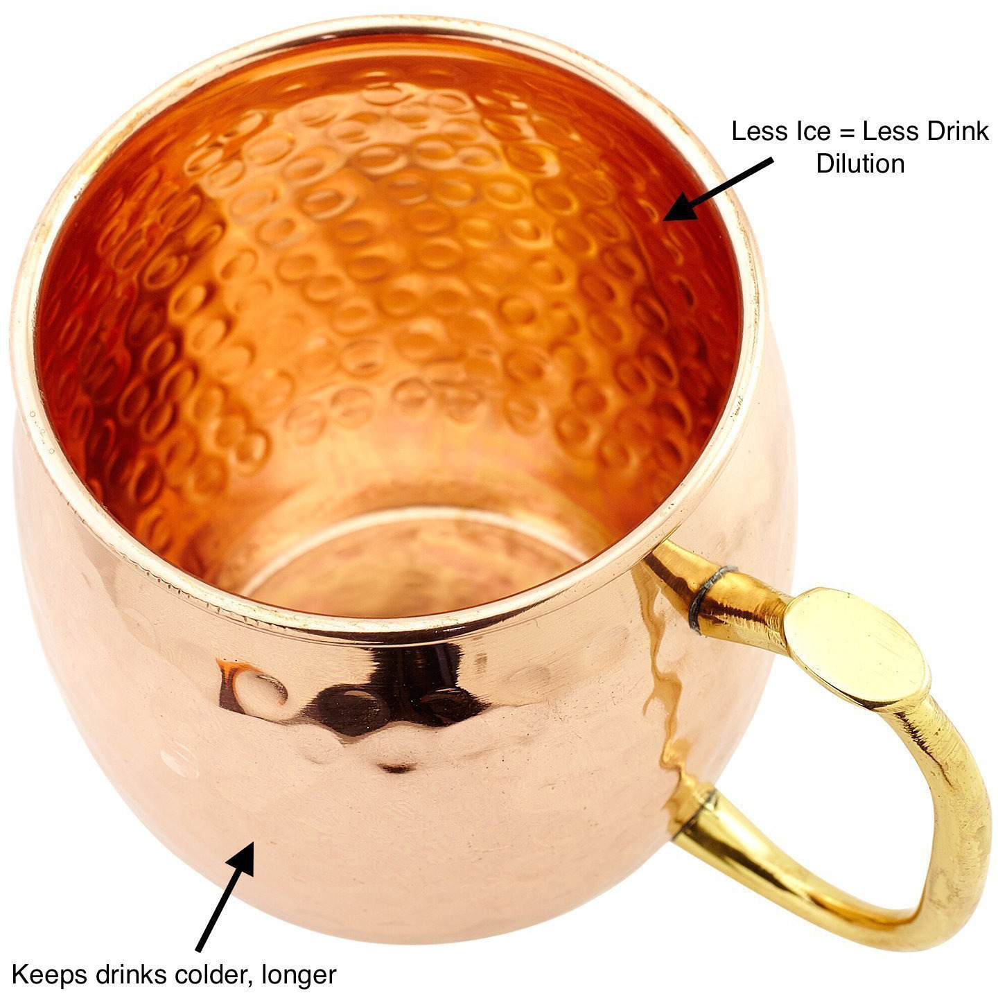 Set of 6 - Prisha India Craft B. Copper Mug for Moscow Mules 550 ML / 18 oz Pure Copper Mug Mule Cup, Moscow Mule Cocktail Cup, Copper Mugs, Cocktail Mugs