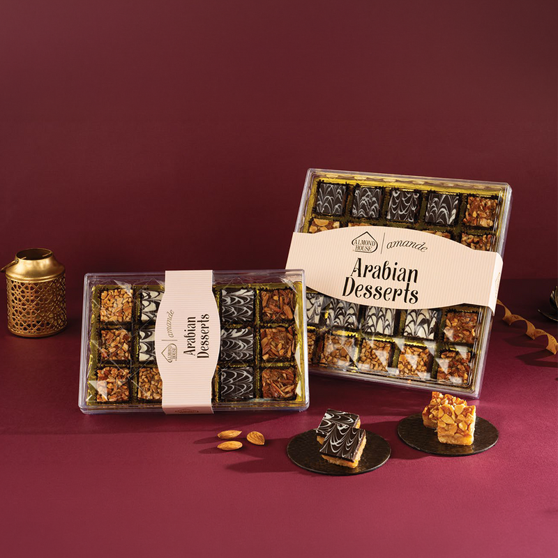 Assorted Arabian Desserts 15pcs